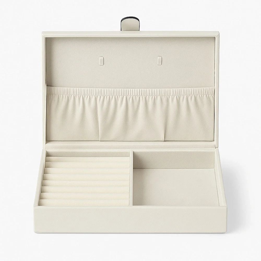 Radley London Jewelry Box Magnetic Closure White New in Plastic